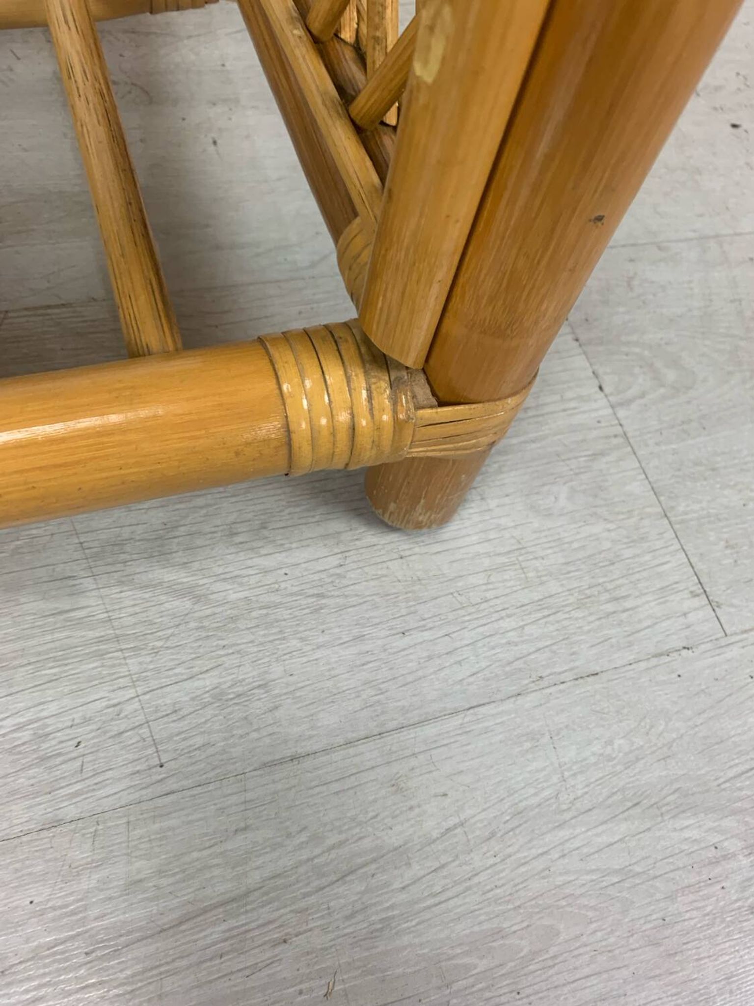 Rattan coffee table