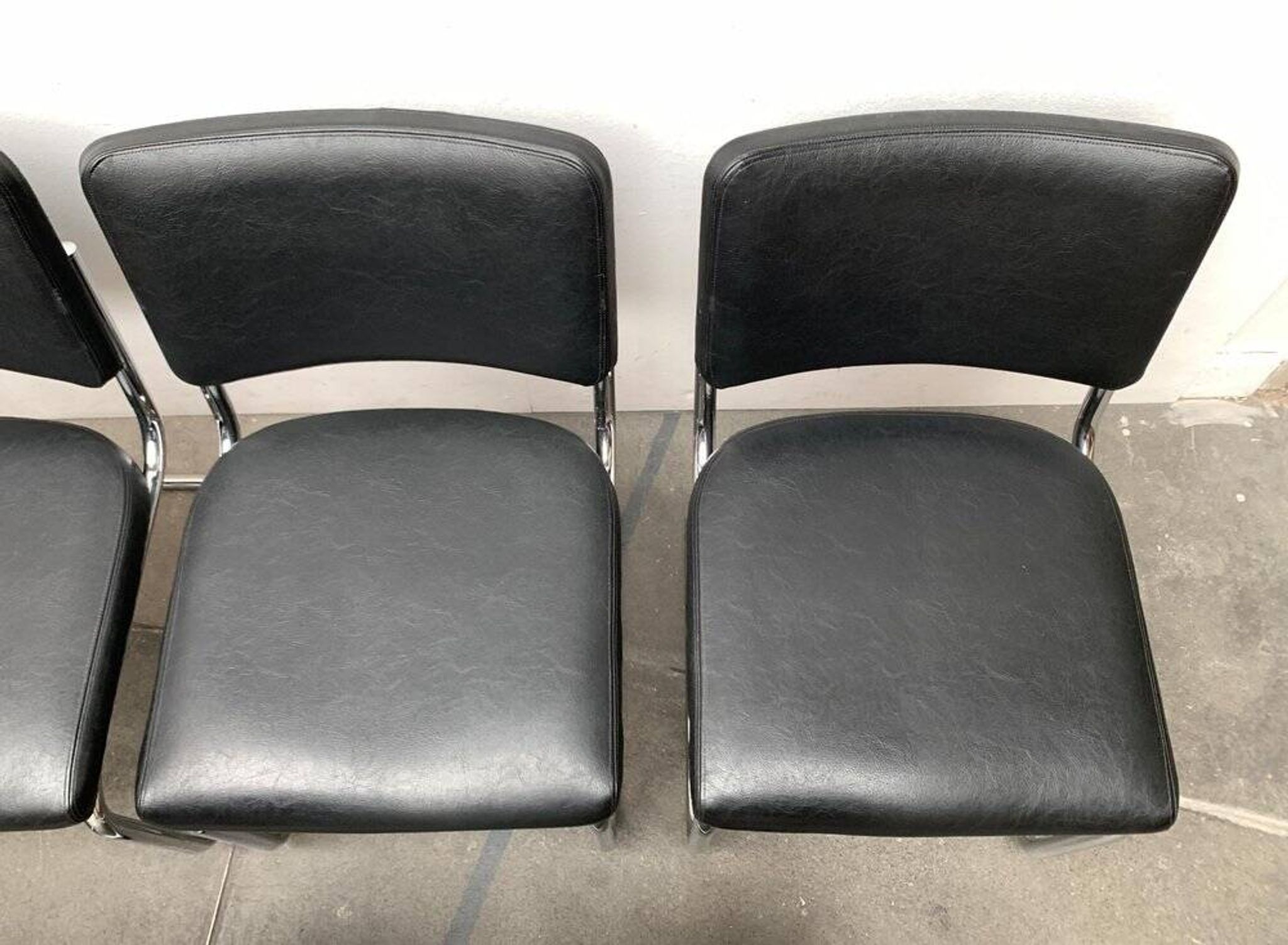 German cantilever chair Mi-century S32 by Marcel Breuer & Mart Stam for Thonet, 1970s