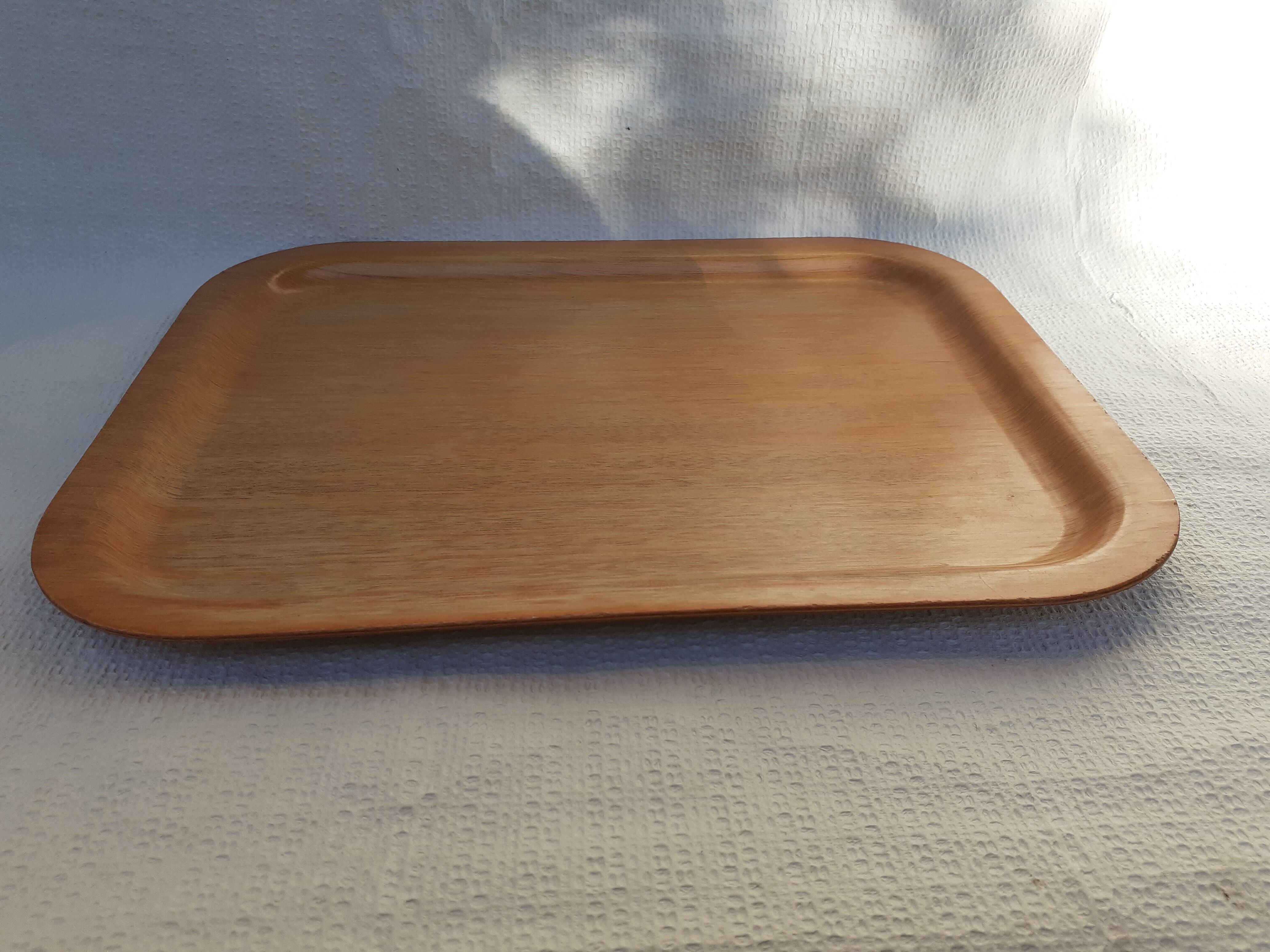 Wooden tea tray