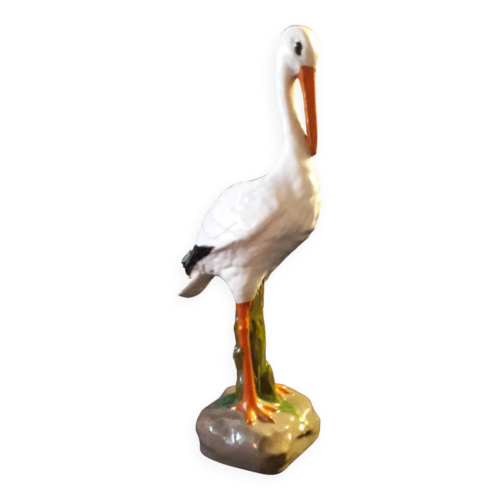 1950s ceramic stork
