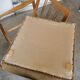 Paire de fauteuils vintage bois et velours