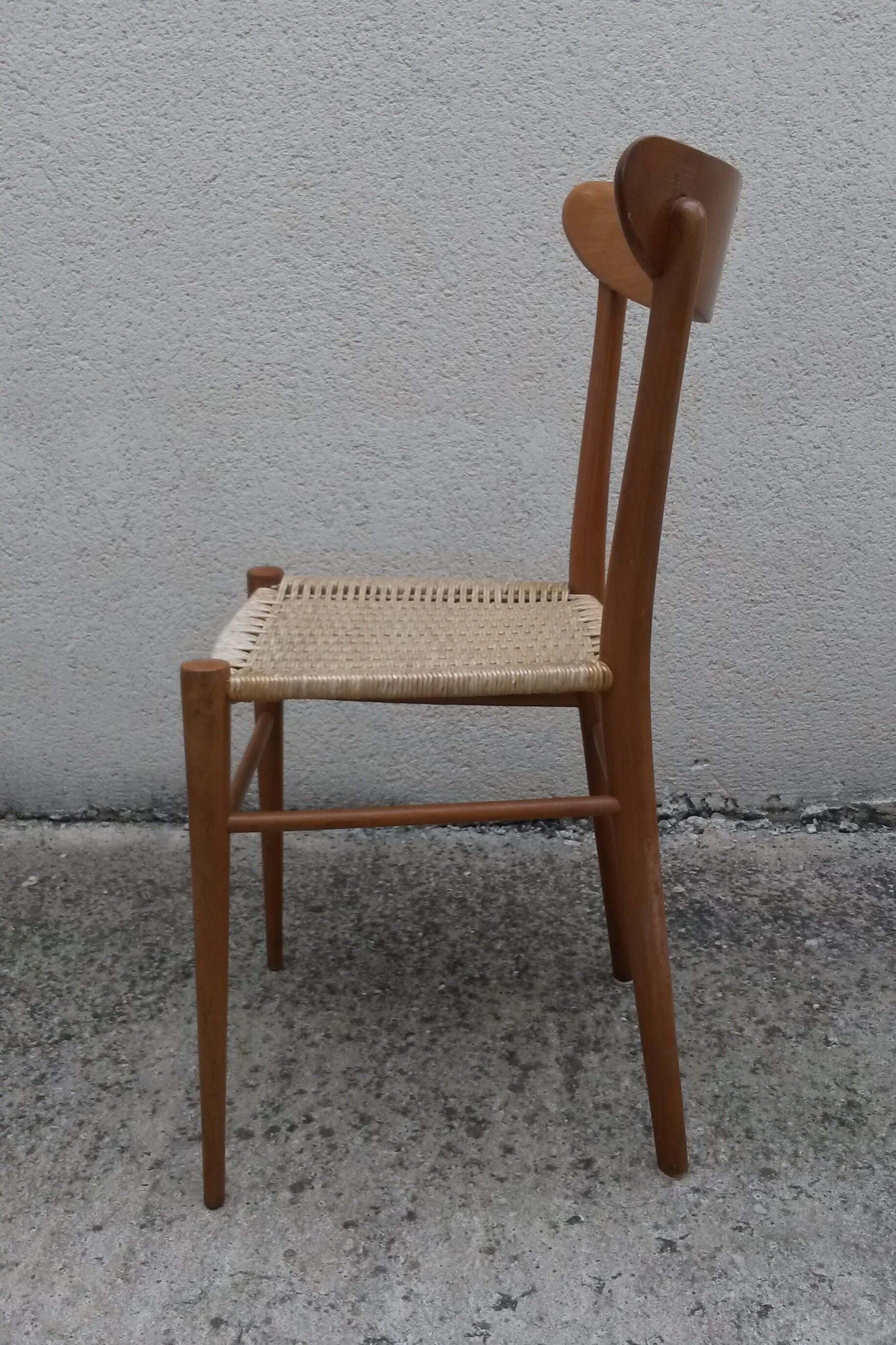 Série de 5 chaises 1960
