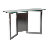 Chromed metal console from the 1970s