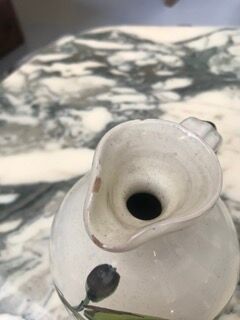 Bouteille en céramique à huile d’olive