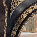 Pair of Napoleon III mirrors 74 x 64