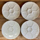 4 porcelain oyster plates Bareuther Bavaria
