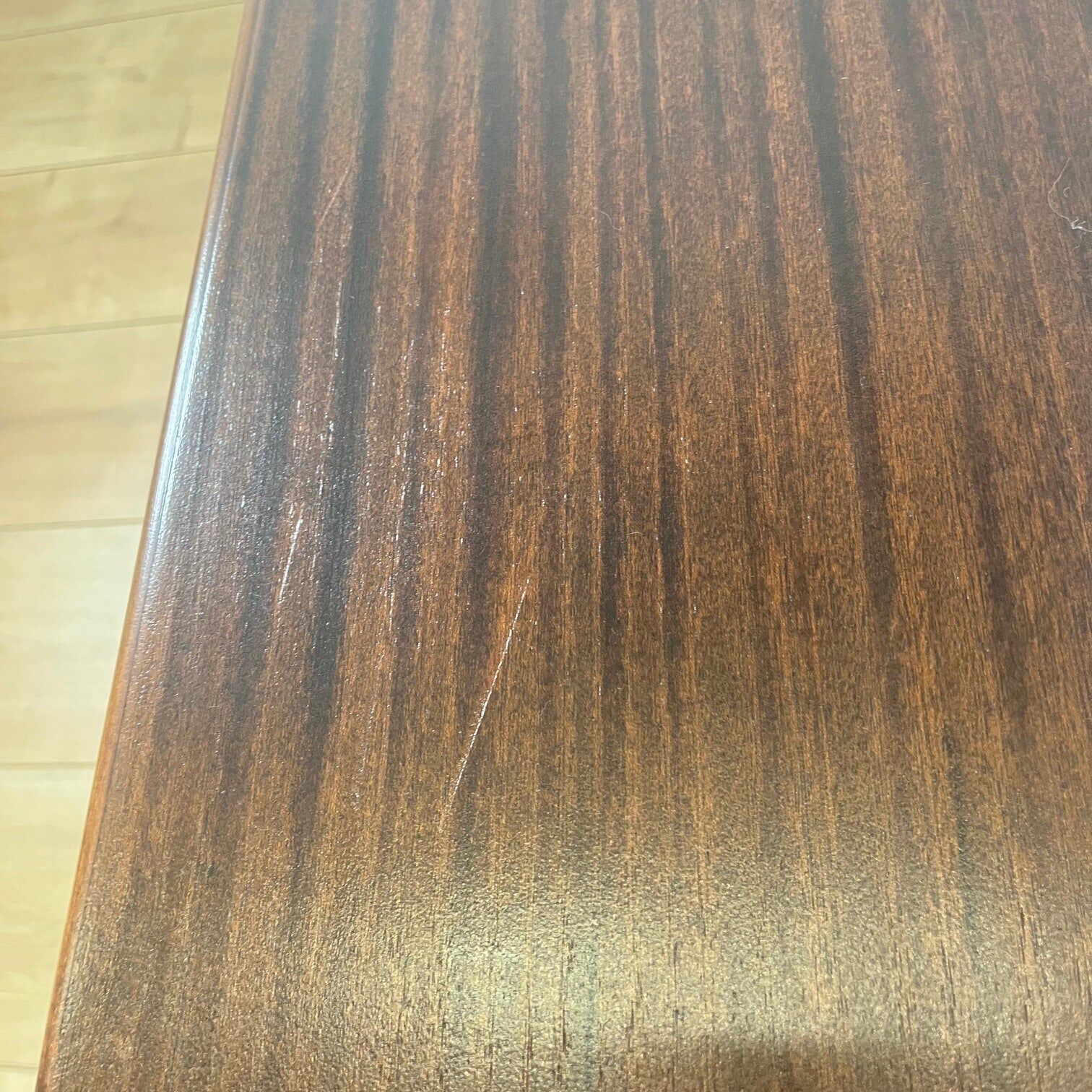 Table basse danoise en teck, 1960-70