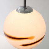 Glass pendant by Mazzega, Italy, 1970