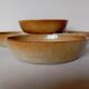 4 Montgolfier stoneware calotte plates