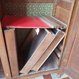 Small wardrobe - clothes rail