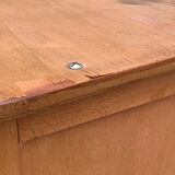 Parisian wardrobe vintage beech 1970