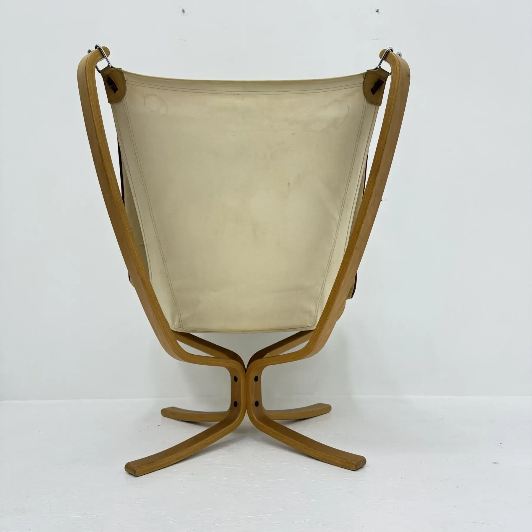 Falcon leather lounge chair by Sigurd Ressel for Vatne Møbler, 1970s