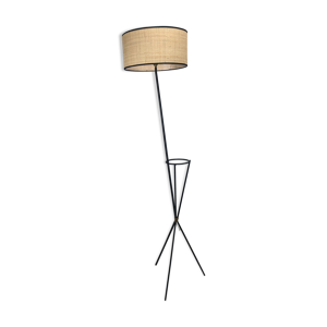 lampadaire tripode vintage
