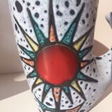 Mug sun fat lava vintage Vallauris