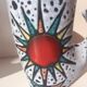 Mug soleil fat lava vintage Vallauris