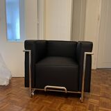 Vintage armchair inspired by Cassina Corbusier - The Masie