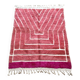 Beautiful handmade pink rug 200cm x 300cm