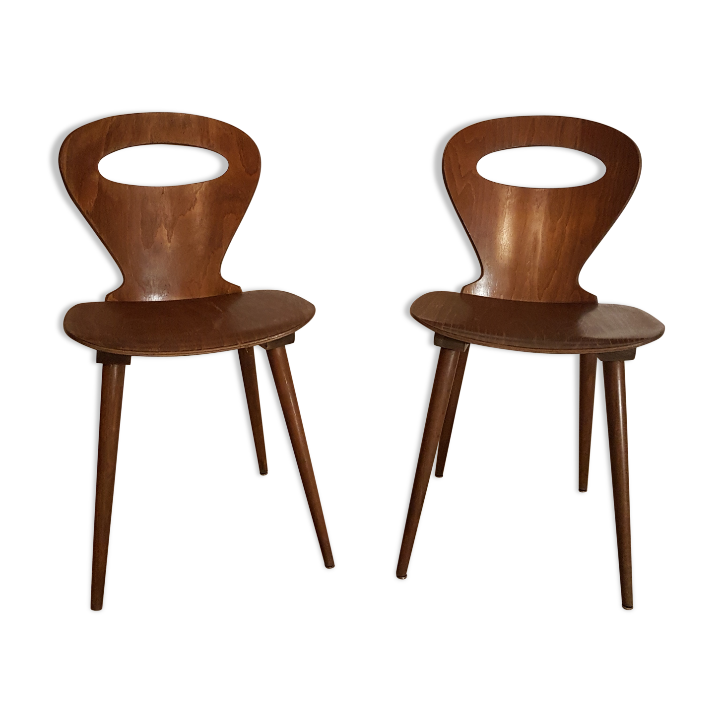 Pair of Chairs Baumann model "ant"