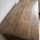 Antique oak chest from the 17th to 18th century.
