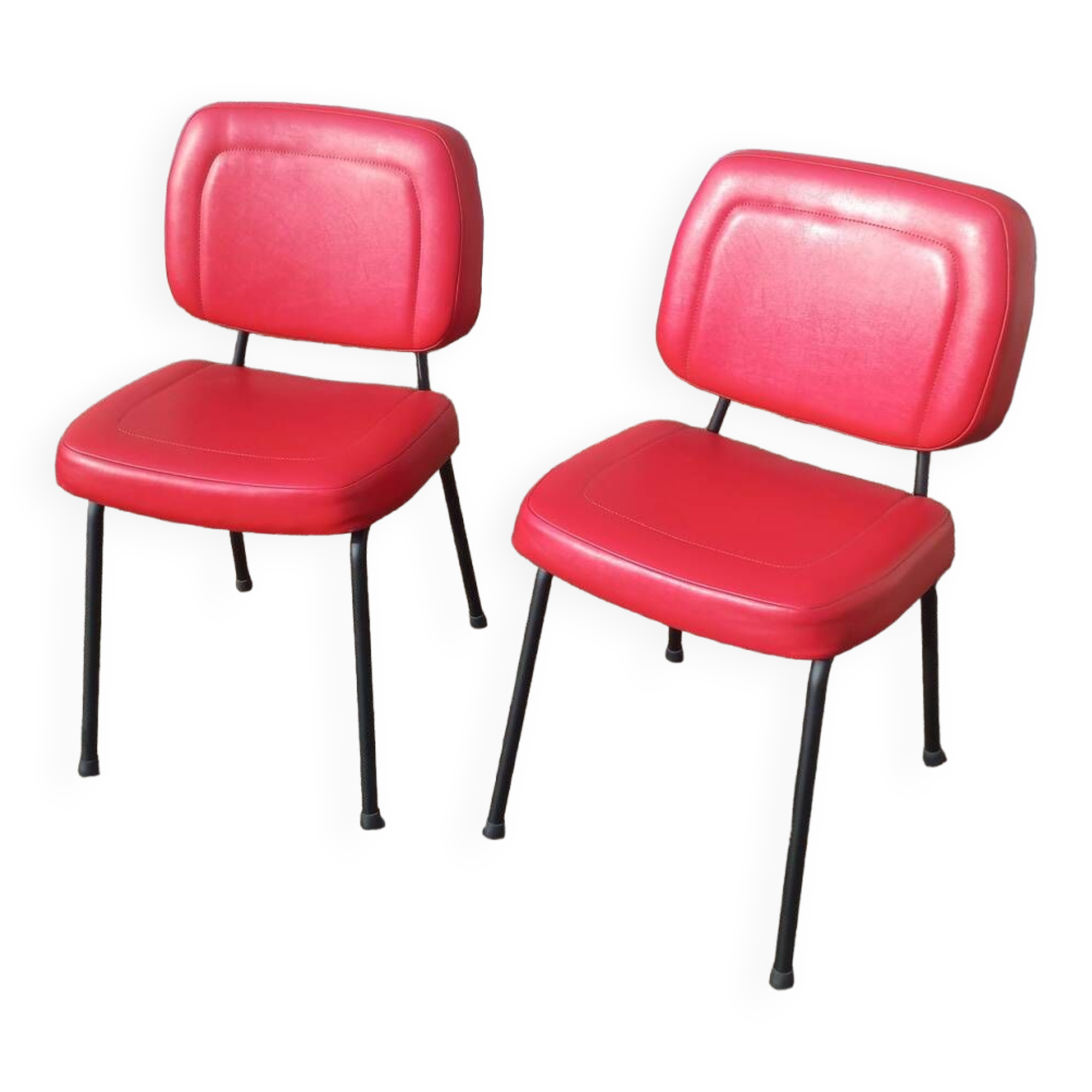 paire de chaise CM196 Pierre Paulin thonet