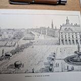 Printed in 1890, Bordeaux, Quai de la Bourse.