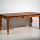 Antique long solid wood table (c.1920) #53
