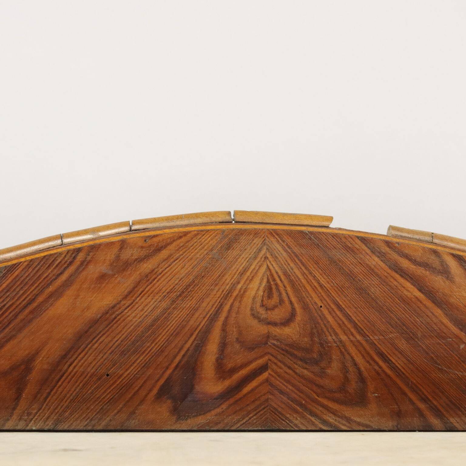 Antique mahogany and fir secretary, Italy, 18th century.