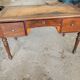 Louis Philippe flat desk in walnut
