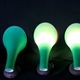 Set of four green Murano glass sconces, by Carlo Nason for "Murano Due", Italy