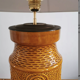Lampe en céramique Scheurich circa années 50