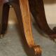 Victorian captain's chair in leather restored by Cornelius V Smith.