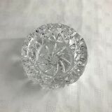 Solid crystal ashtray