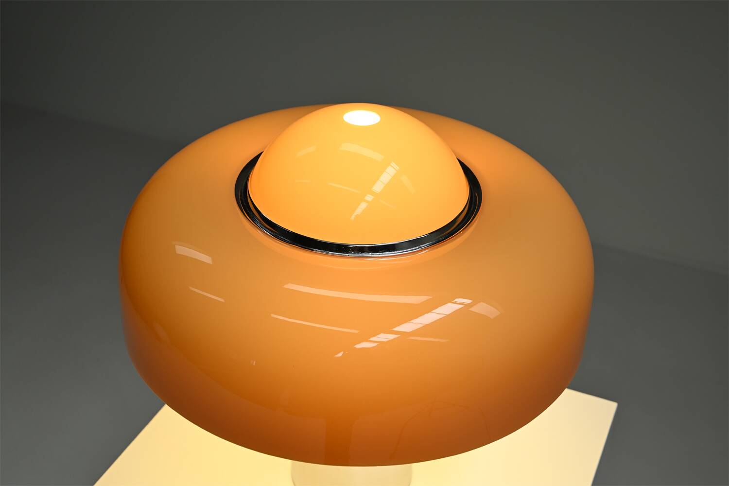 Brumbry table lamp by Luigi Massoni for Harvey Guzzini, 1960s Italy.