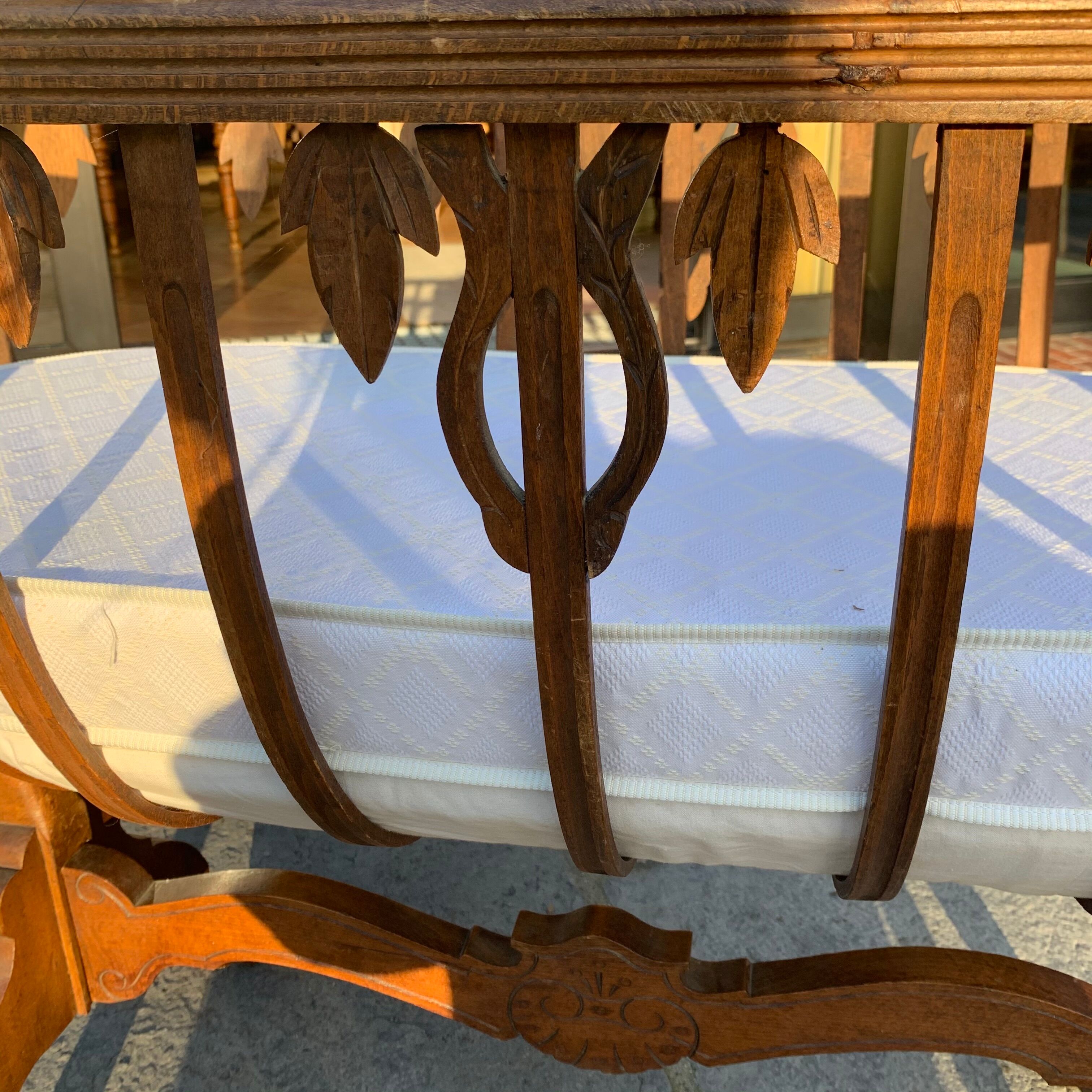 Ancient wooden cradle