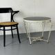 Side table in iron and glass in French Regency style, 1950s.