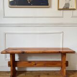 Pine bench