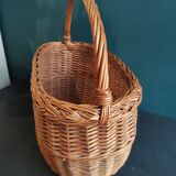 Vintage French oval basket