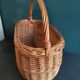 Vintage French oval basket