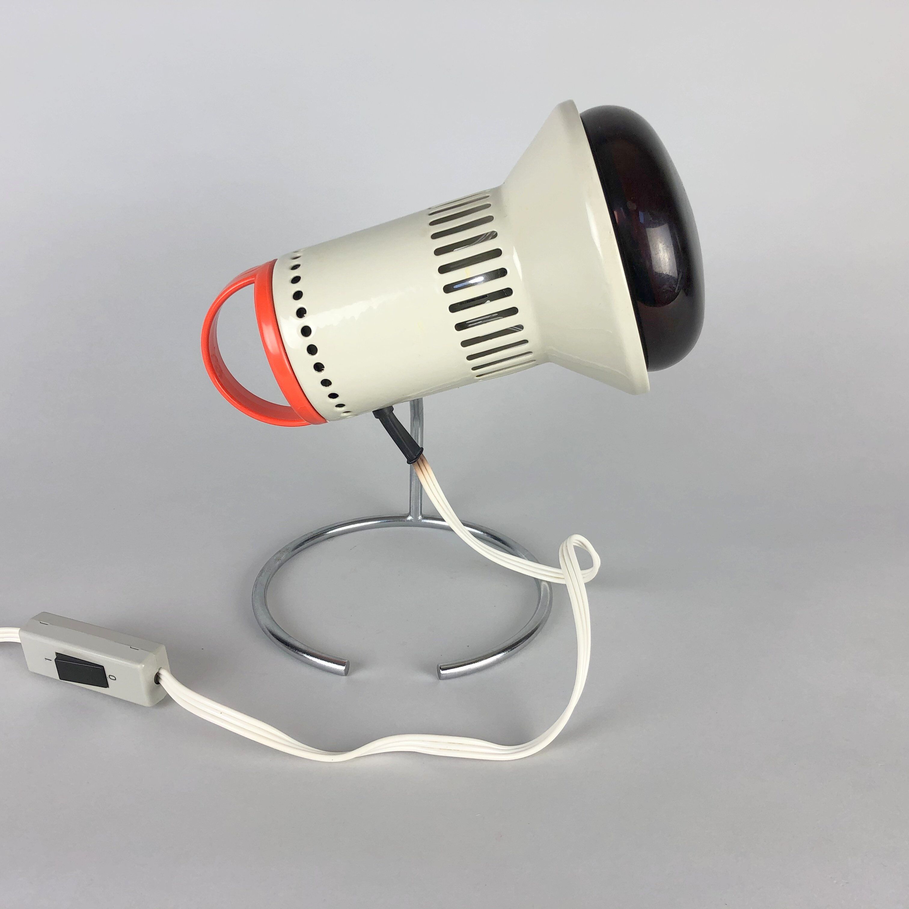 Vintage table lamp from Chirana, 1970