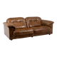 Maison De Sede. Two-seater sofa in buffalo leather. 1970s.