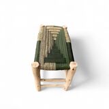 Handmade rope bench