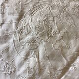 White cotton bedspread