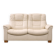 Modern Leather Sofa with Folding Backrest — Adjustable Contemporary Lounge