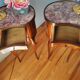 Pair of Louis XV style bedside tables