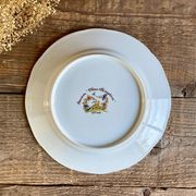 Assiette « Vieux Moustiers » reproduction vintage