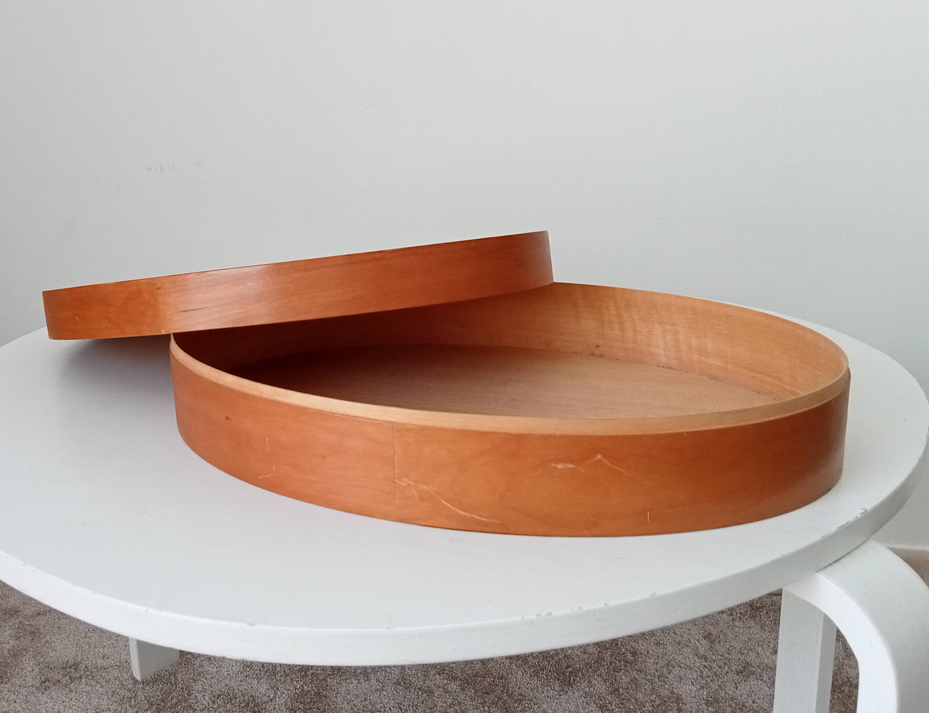 Vintage natural wood box