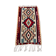 Vintage kilim 166x94 cm wool kelim rug red brown blue beige medium