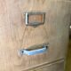 Renovated antique notary's binder