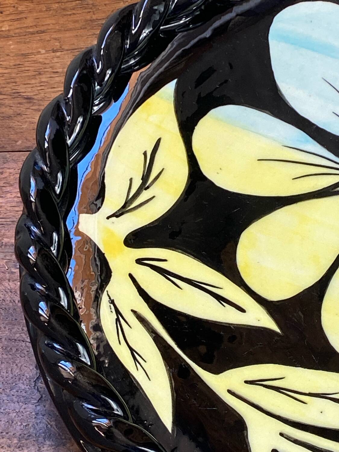 Fruit bowl, centrepiece, ceramic, Fase Vallauris, 1942