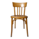 Ancienne chaise bistrot Baumann en bois courbé